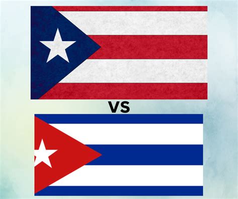 cuban and puerto rican flag